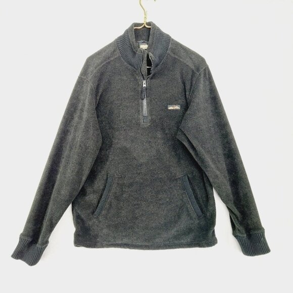 Kavu Black Polyester Long Sleeve High Neck Pullover Sweater 653 - Picture 1 of 7